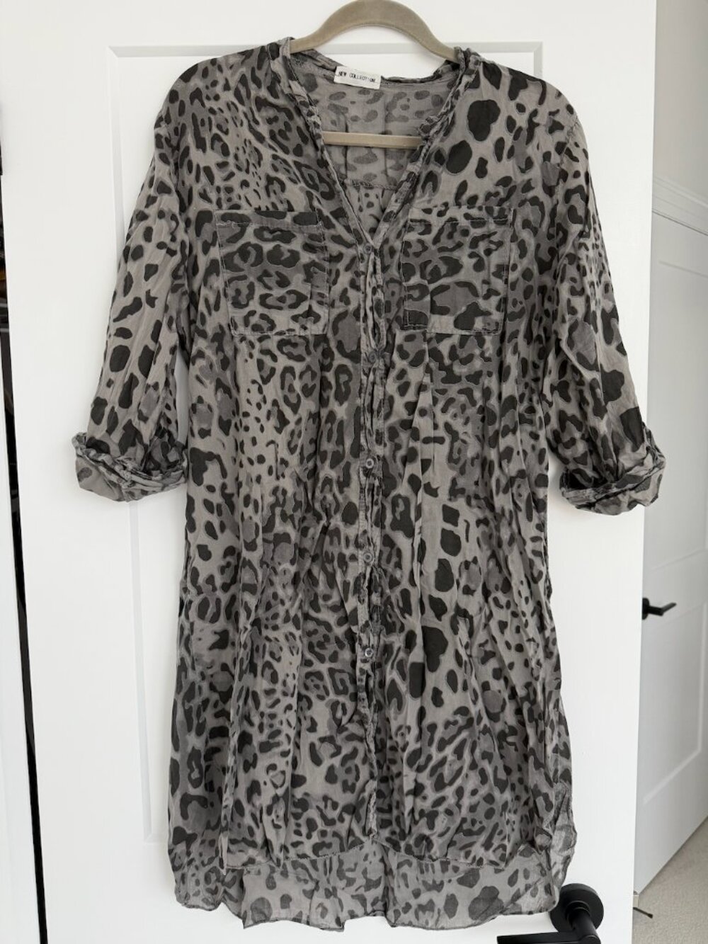 New Collection Leopard Print Coverup